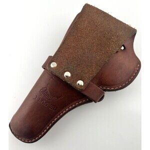Hunter 1100 G 30 Leather Gun Holster Revolver 3 Inch Barrel VTG S&W Style